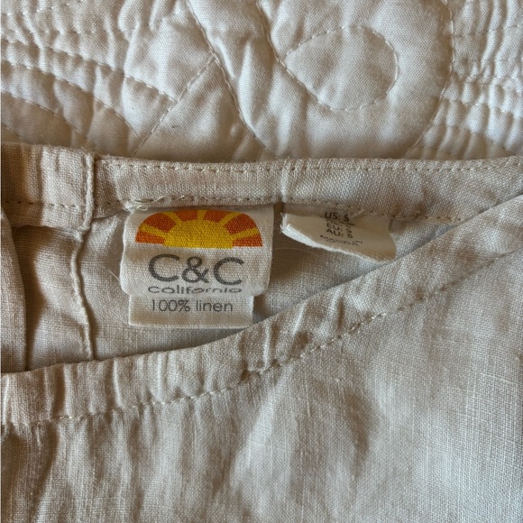 C&C California linen boxy top - Picture 4 of 4